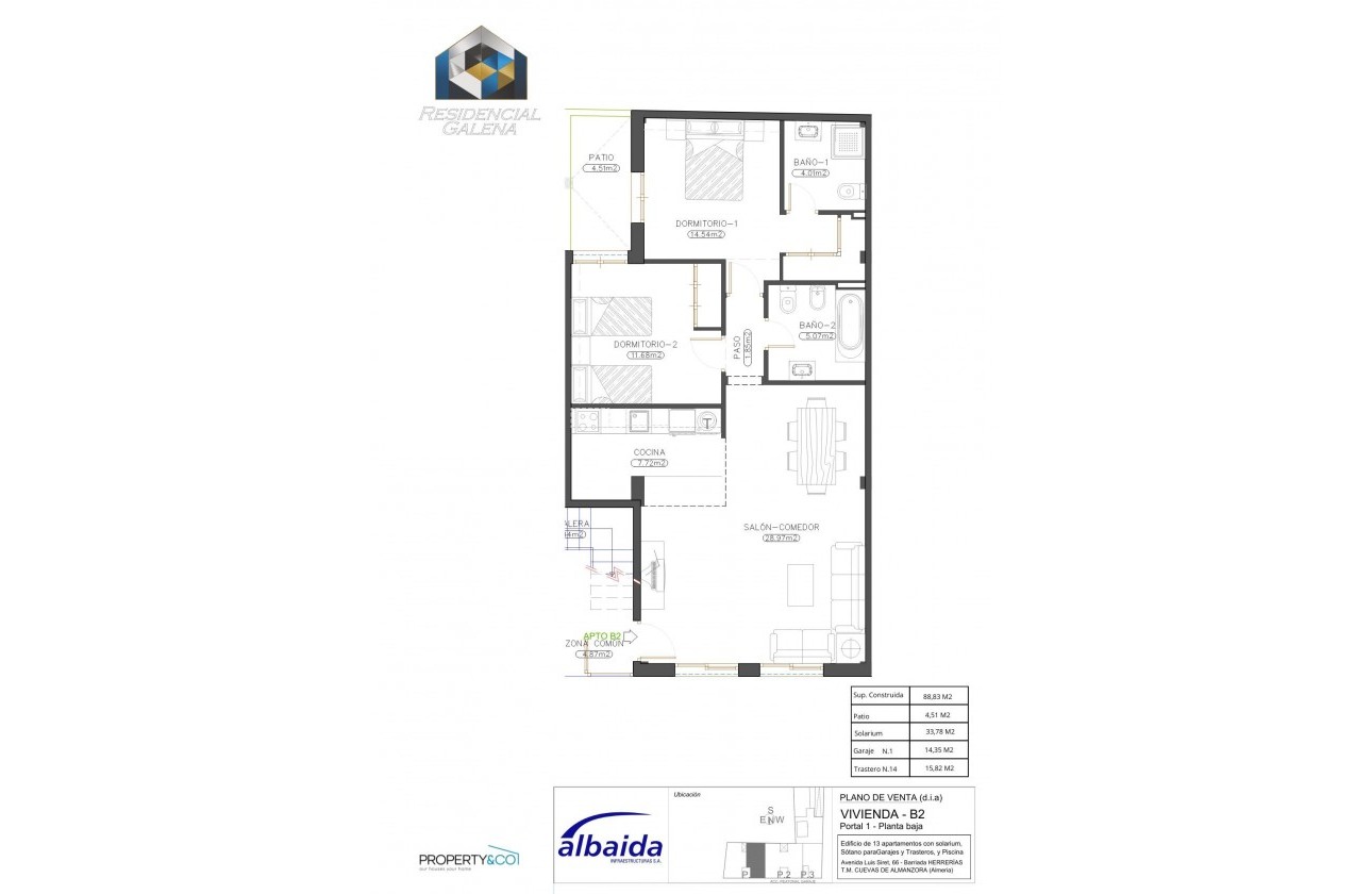 Reventa - Apartamento - herrerías