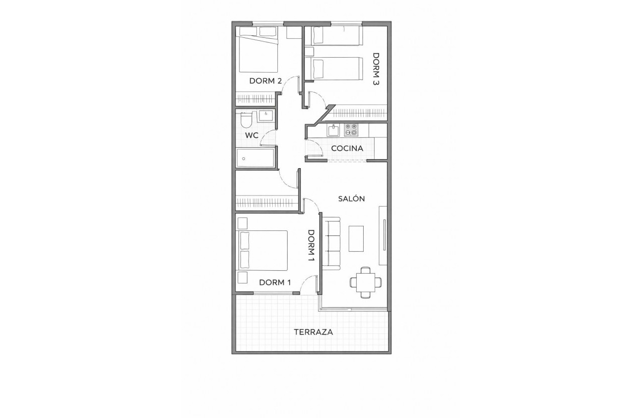Reventa - Apartamento - Orihuela Costa - Altos de Campoamor