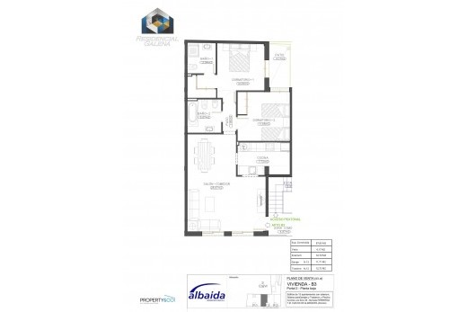 Resale - Apartment - herrerías
