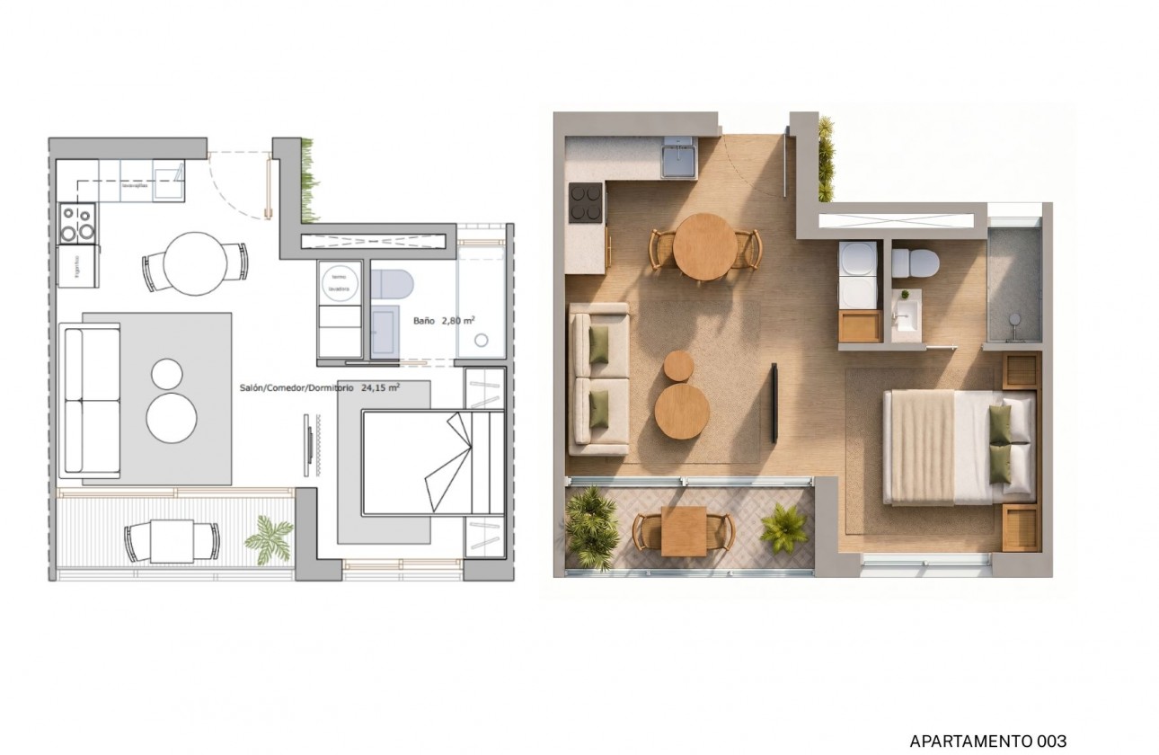 Reventa - Apartamento - lo pagán