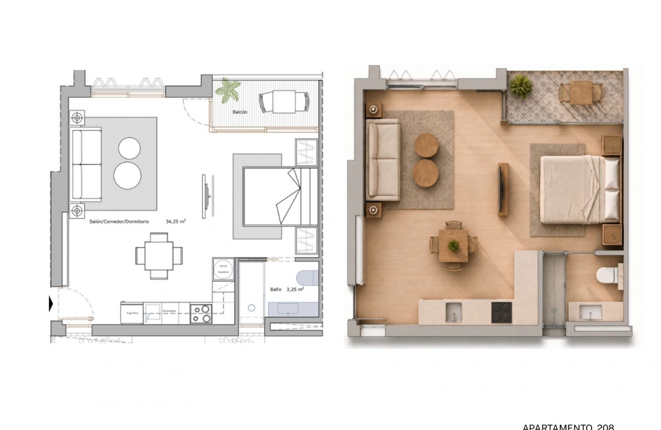 Reventa - Apartamento - lo pagán